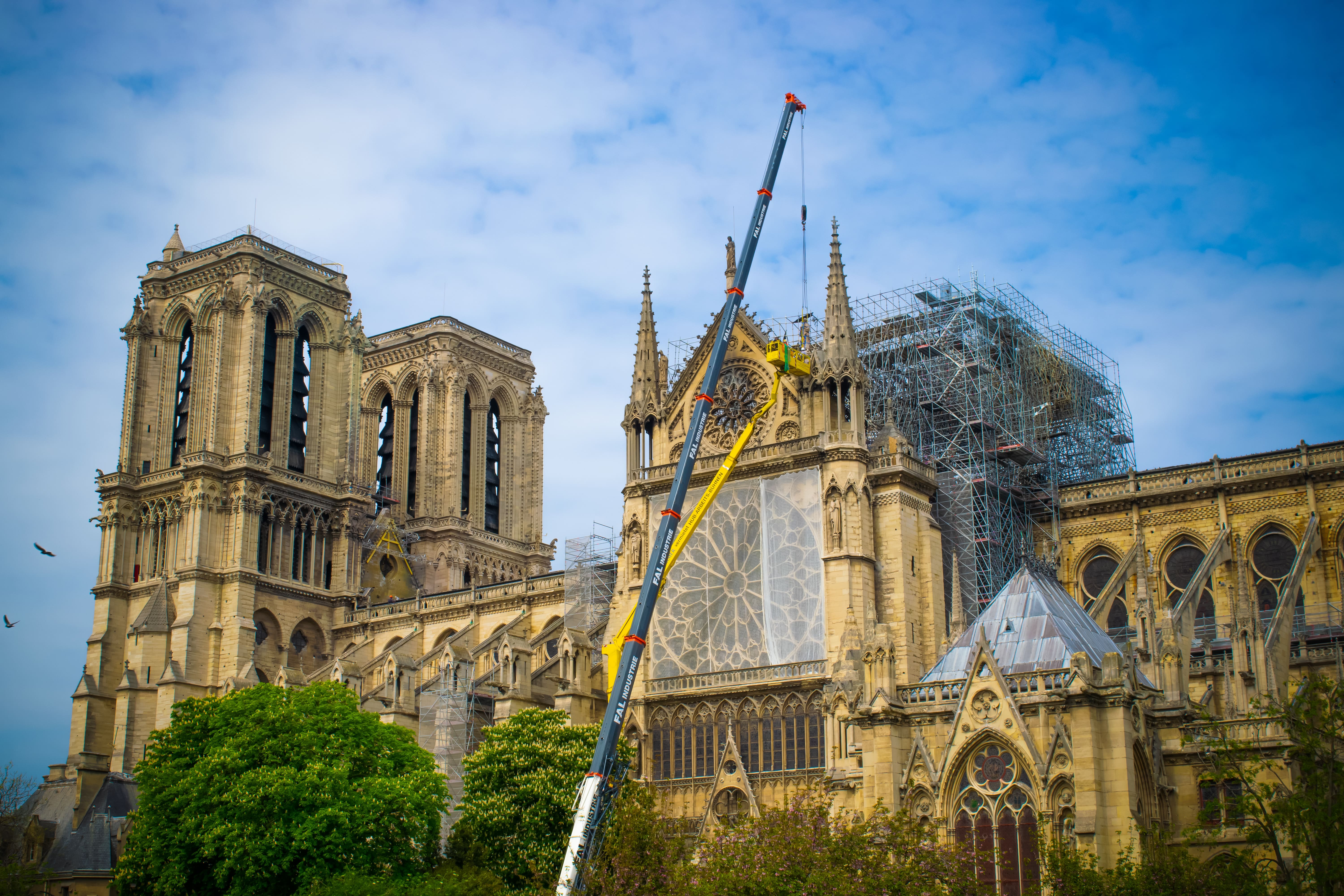 travaux de Notre-Dame de Paris