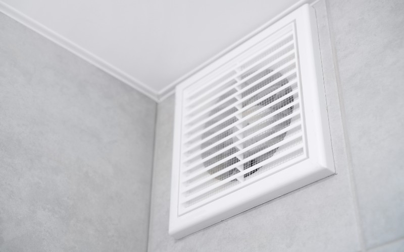 ventilation intérieure pour éviter les murs humides