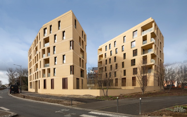 La construction de 57 logements à Massy (91) - Crédit photo : Thibaut Voisin