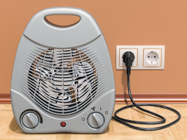 Radiateur soufflant Économie d'énergie Silencieux Mini chauffage sûr  Ventilateur Heater Salle de bain