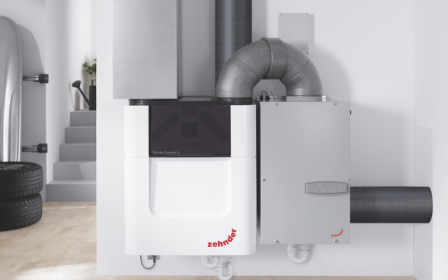 Le système de ventilation Zehnder ComfoAir Q est disponible en plusieurs formats : 350, 450 et 600  - Source : Zehnder