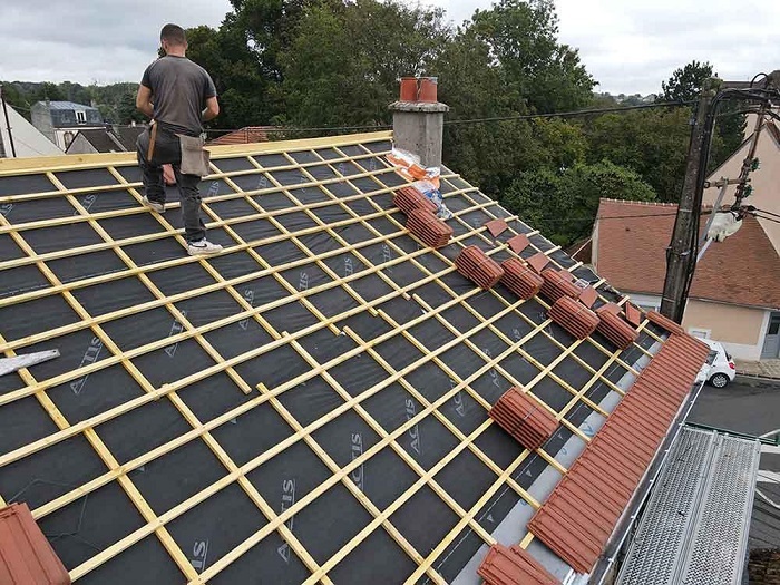 Opération de Couv'Habitat sur toiture