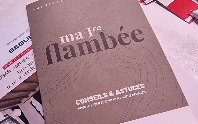 Notice incluse dans le kit « Ma Première Flambée », de Seguin - Crédit photo : V.K