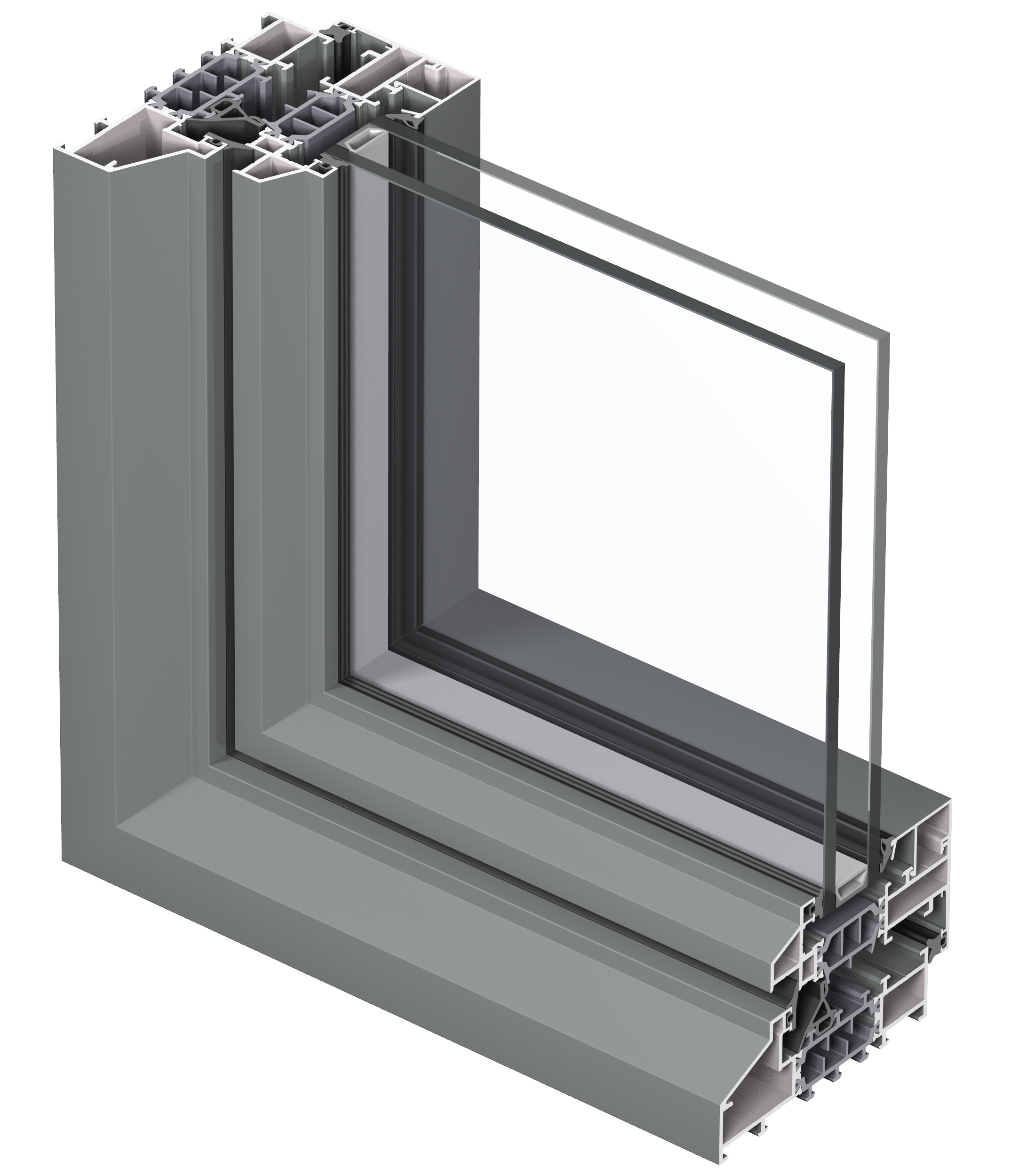 Profil SL38 de Reynaers Aluminium