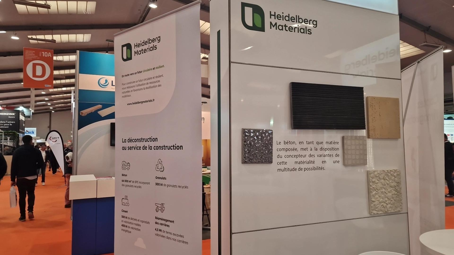 Sur Artibat, Heidelberg Materials met en avant son expertise béton - Virginie Kroun