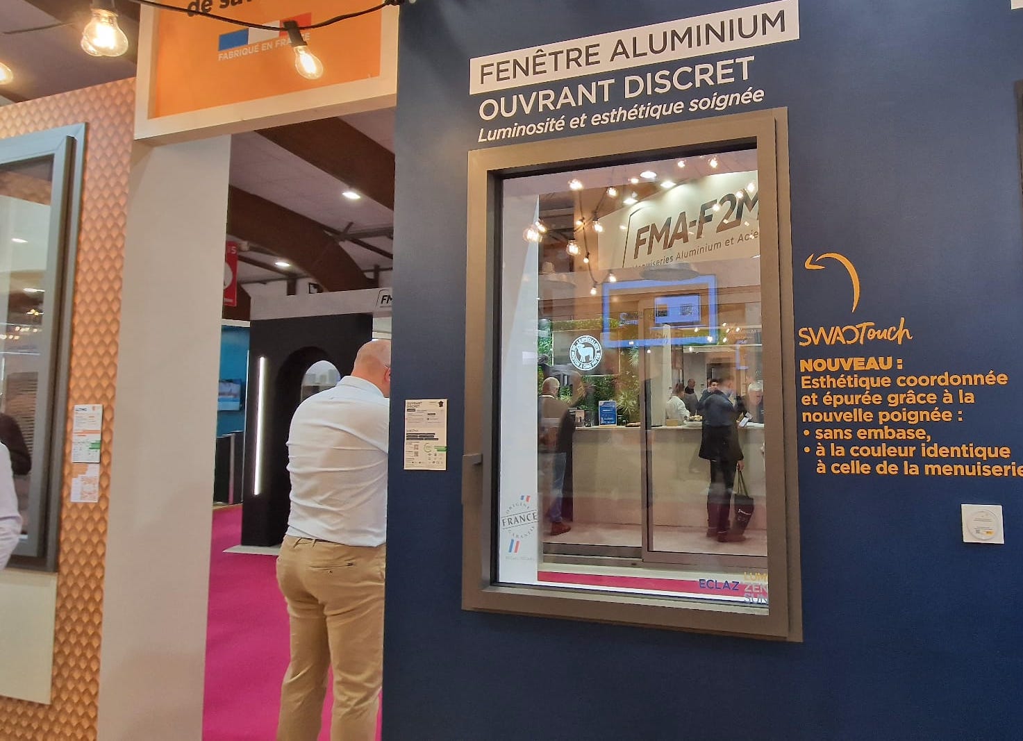 Ouvrant discret aluminium de Swao - Virginie Kroun