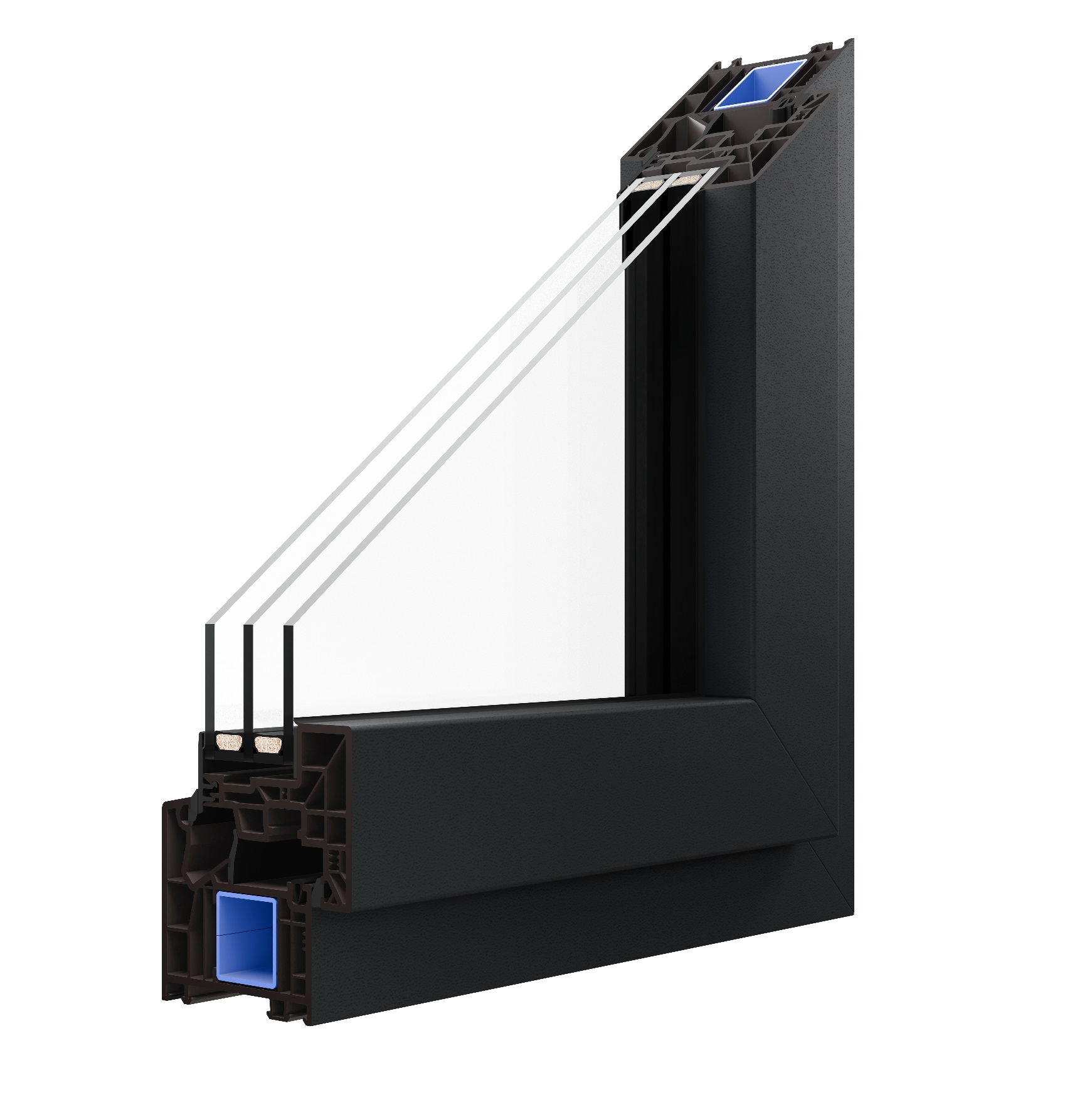 La fenêtre Pilar en triple vitrage -  Oknoplast