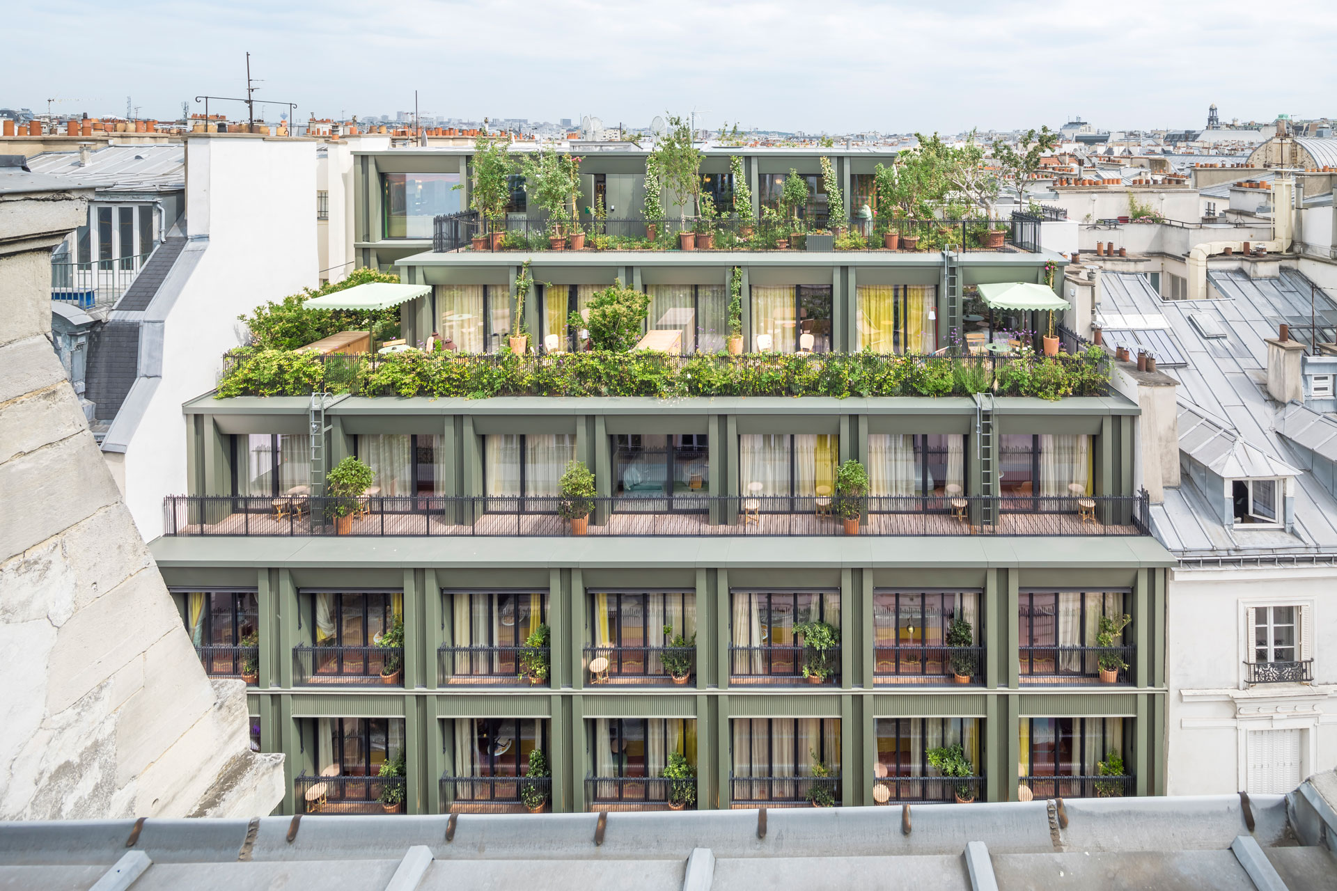 L'hôtel La Fantaisie réhabilité avec l'intervention de Petitdidierprioux Architectes - Sergio Grazia