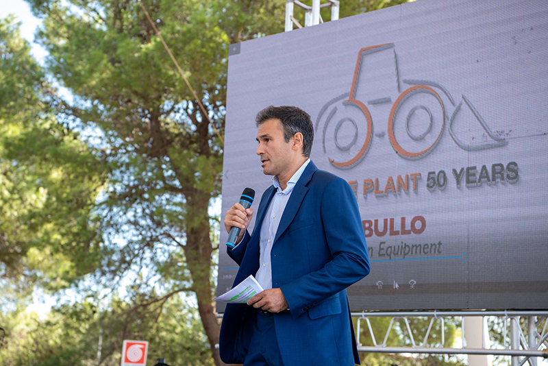 Federico Bullo, Responsable Europe des activités de CNH Industrial Construction