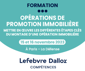 LEFEBVRE-DALLOZ-opération promo immo - octobre 23