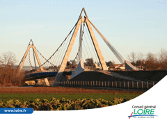 Un nouveau pont « transparent » sur la Loire  - Batiweb