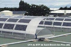 Un CFA de BTP qui produit son énergie - Batiweb