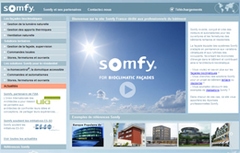 Somfy lance un site dédié aux professionnels de l'architecture - Batiweb