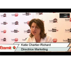 Interview TV de Katie Chartier Richard, Directrice Marketing d'Eternit - Batiweb
