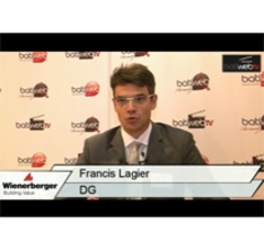 Interview TV de Francis Lagier, PDG de Wienerberger - Batiweb