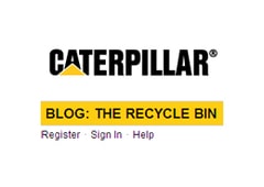 Caterpillar lance un blog sur la gestion des déchets - Batiweb