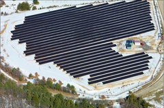 Inauguration d’une des premières centrales solaires au sol de France Batiweb Inauguration d’une des premières centrales solaires au sol de France Batiweb