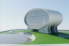 Ile Maurice : un immeuble futuriste dans la Cyber Cité d’Ebène - Batiweb