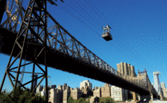 Derniers tests pour le tramway aérien par câble à New-York - Batiweb