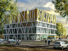 800 m3 de béton architectonique pour le pôle culturel de Vienne Batiweb 800 m3 de béton architectonique pour le pôle culturel de Vienne Batiweb