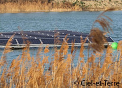 Première centrale photovoltaïque sur l'eau d'Europe, permis déposé - Batiweb