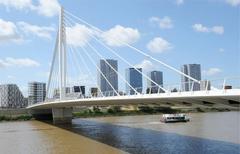 Nantes inaugure le nouveau pont Eric Tabarly  - Batiweb