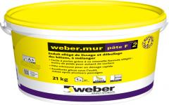Weber.mur pâte F2 : l'enduit adapté à tous les types de débullage - Batiweb