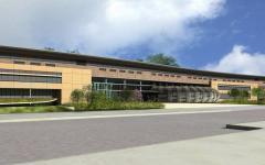 Le 1er lycée à énergie positive de France en chantier - Batiweb