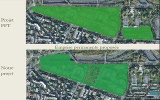Roland-Garros : le projet couvrant l'autoroute A13 jugé faisable - Batiweb