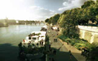 Aménagement des berges à Paris : après la gauche, au tour de la Rive droite - Batiweb