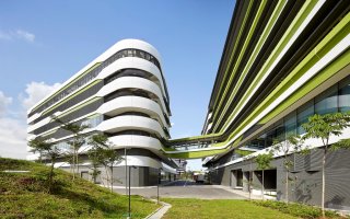 Une nouvelle approche pour un campus moderne à Singapour - Batiweb