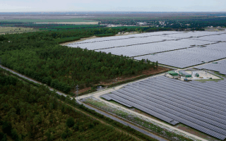 A Cestas, la plus grande centrale photovoltaïque d’Europe est inaugurée - Batiweb