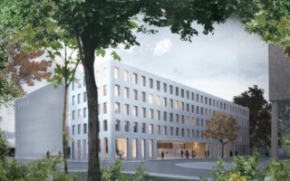 Paris-Saclay : le chantier de l’Institut Photovoltaïque d’IDF est lancé - Batiweb