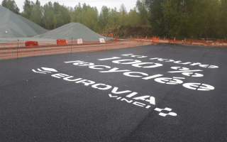 Eurovia signe la première route recyclée au monde - Batiweb