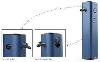 GRDF imagine une borne de raccordement multi-fluides Batiweb GRDF imagine une borne de raccordement multi-fluides Batiweb