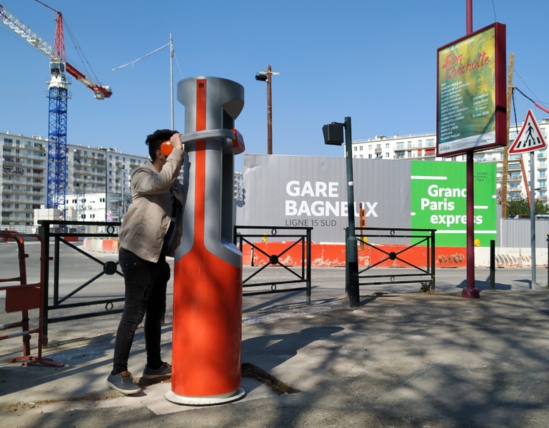 L’art et la réalité virtuelle s’installent sur les chantiers du Grand Paris Express - Batiweb