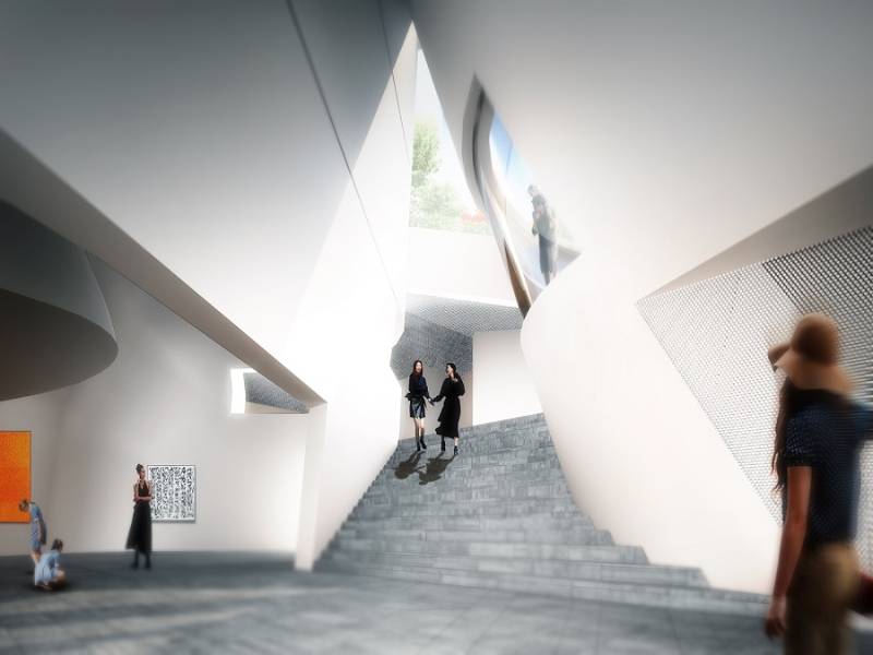 Morphosis Architects conçoit le musée national américano-coréen - Batiweb