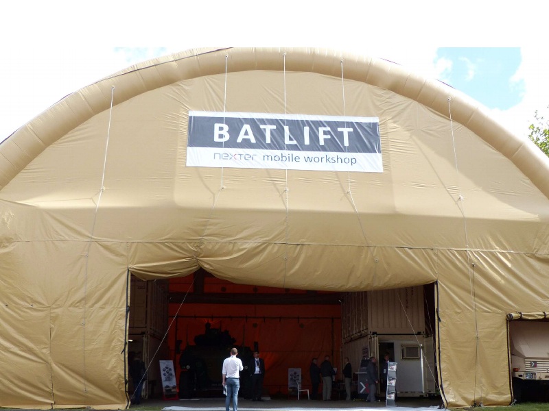 Air Technic propose des structures gonflables pour réduire les contraintes sur les chantiers - Batiweb