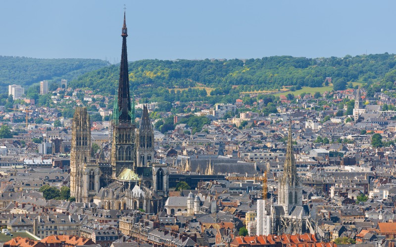 Cathédrale de Rouen : Tubesca-Comabi entame la 4ème phase de travaux - Batiweb