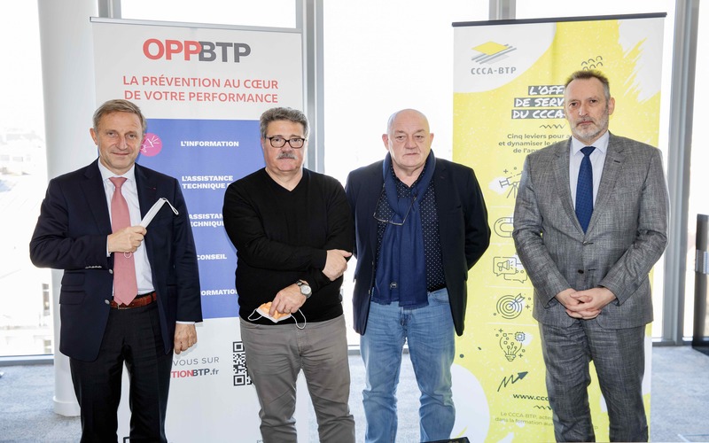 Prévention : le CCCA-BTP et l'OPPBTP signent un partenariat - Batiweb