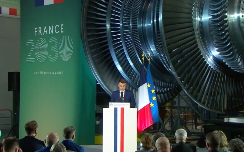 Entre EnR et nucléaire, E. Macron défend le mixte énergétique - Batiweb
