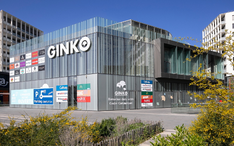 Ginko 2, centre commercial bordelais équipé par Reynaers Aluminium et Coveris - Batiweb