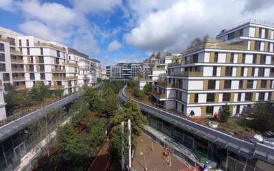 Issy Cœur de Ville, un éco-quartier entre EnR et hybridation