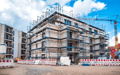 Les permis de construire pour les logements collectifs...