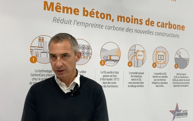 (Vidéo) Edilteco présente la technologie CarbonCure - Batiweb