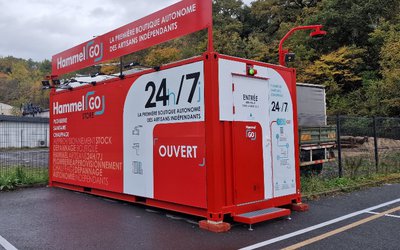 Hammel Go Store, nouvelle boutique autonome et connectée