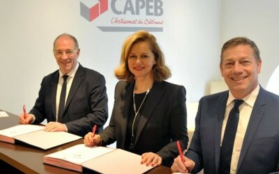 La Capeb signe un partenariat avec Siniat