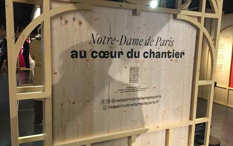 (Vidéo) Découvrez l’exposition « Notre-Dame de Paris : au cœur du chantier » - Batiweb
