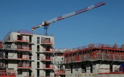 La construction de logements neufs en hausse en IDF...