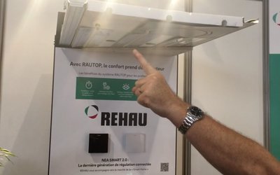 (Vidéo) Rehau et son nouveau plafond rayonnant Rautop